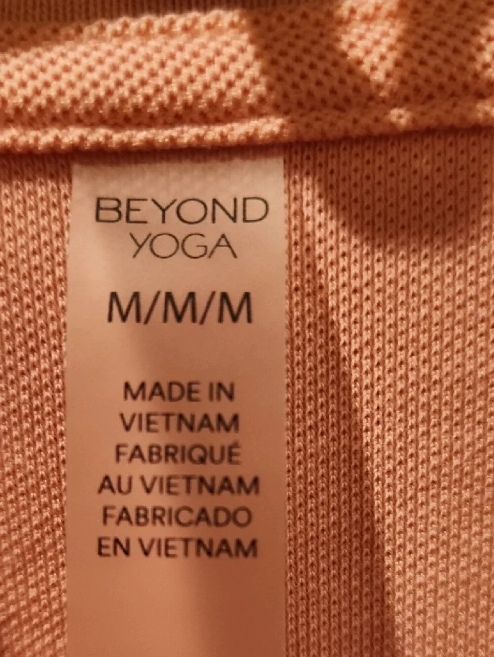 Beyond Yoga soft pink